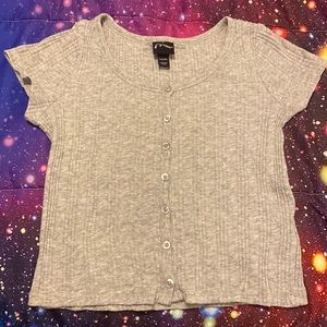 Girls grey art class shirt 6/6X